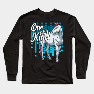 Unicorn - One Of A Kind - Magical Saying Long Sleeve T-Shirt